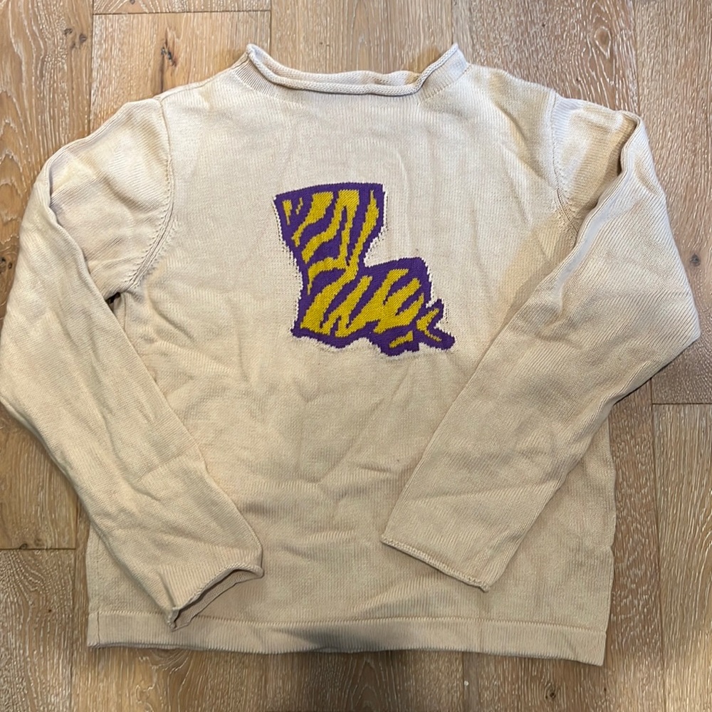 LSU Louisiana State Tiger Sweater
